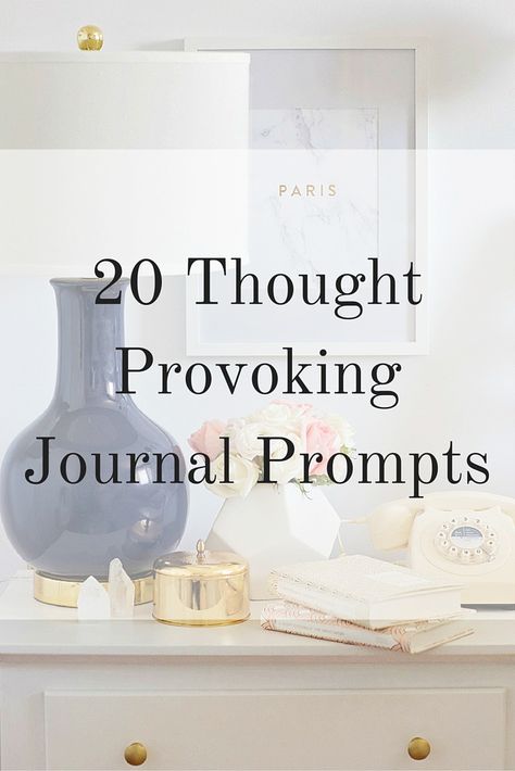 20 Thought Provoking Journal Prompts Web 2.0, Keeping A Journal, Journal Writing Prompts, Journals & Planners, Write It Down, Bullet Journal Inspiration, Smash Book, Gratitude Journal, Journal Writing