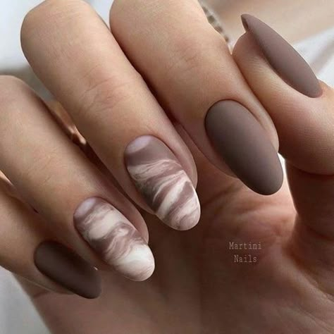 Oval Nails Designs, Wow Nails, Subtle Nails, Beige Nails, Her Nails, Oval Nails, Brown Nails, Fire Nails, Pretty Acrylic Nails