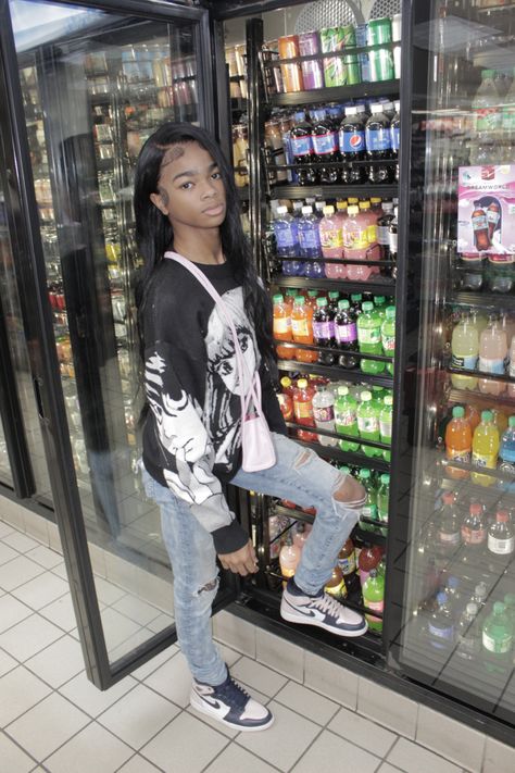 Black sweater | pink telfar | jordan 1 bubblegum | gas station pics Bubble Gum Jordan 1 Outfit Women, Jordan 1 Bubble Gum Outfit, Bubblegum Jordan 1, Gas Station Pics, Pink Telfar, Jordan 1 Outfit Women, Jordan 1 Outfit, Pink Jordans, Jordan 1 High Og