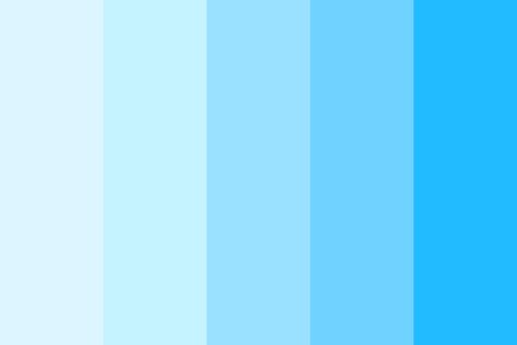 Sky Blue Palette, Sky Blue Color Palette, Spring Sky, Email Examples, Blue Color Palette, Spring Color Palette, Sky Blue Color, Blue Palette, Nature Color Palette