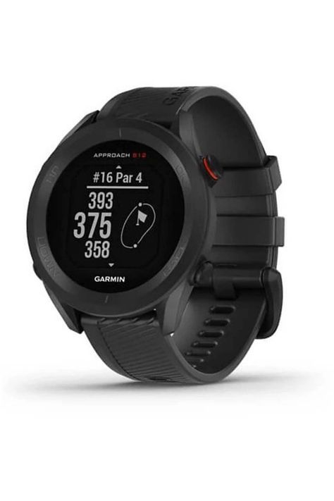 We’ve got your game with Garmin Approach S12, a golf watch designed to turn on when you tee off. Get key yardages to the green, as well as to hazards and doglegs, on 42,000 preloaded courses worldwide. Keep score from the watch and upload directly to the Garmin Golf app1 to participate in weekly leaderboards. #affiliatelink #golf #garmin #watch Golf Watch, Blue Granite, Round Watch, Smart Watches, Golf Gifts, Amazon Deals, Slate Grey, Garmin Watch, Gaming Gifts