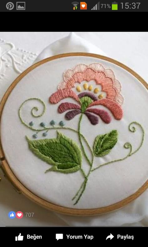 Bordado Jacobean, Crewel Embroidery Tutorial, Jacobean Embroidery, Crewel Embroidery Patterns, Crewel Embroidery Kits, Pola Sulam, Learn Embroidery, Brazilian Embroidery, 자수 디자인