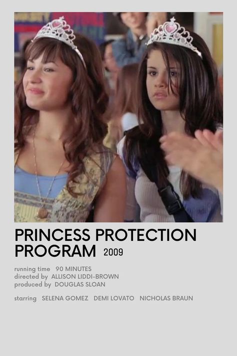 Selena Gomez Movies, Photo Wall Pics, Movies And Series To Watch, Princess Protection Program, Poster Polaroid, 2000s Shows, Movies Wallpaper, Y2k Nostalgia, My Fav Movies