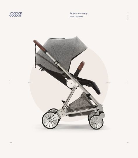 Mamas & Papas Pram Illustration, Stroller Design, Kids Strollers, Orbit Baby, Catalogue Layout, Brand Positioning, Kids Story, Social Ads, Furniture Ads