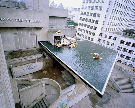 London’s Hayward Gallery celebrates 50th birthday Hayward Gallery, Brutalist Buildings, Soviet Art, Arts And Culture, Kinetic Art, Brutalist Architecture, Greater London, Taxi Service, Brutalism