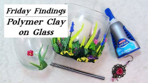 Polymer Clay Wine Glasses, Diy Fimo, Jewelry Flowers, Baking Clay, Polymer Clay Tools, Clay Craft, Polymer Clay Animals, Clay Mugs, Polymer Crafts