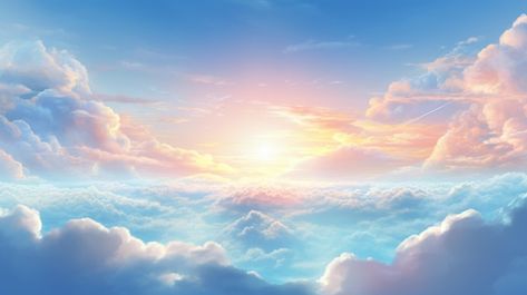 Premium Photo | The sun is shining through the clouds in the sky Clouds In The Sky, Sun Sky, Wallpaper Nature, Sun Is Shining, Best Background Images, Poster Maker, Business Card Maker, Flyer Maker, Card Banner