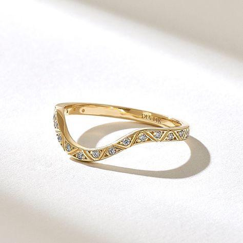 Geometric Diamond Ring, Contour Ring, Jewelry Photoshoot, Curved Wedding Band, Half Eternity Band, Eternity Ring Diamond, 2024 Vision, Stacking Ring, Ring For Women