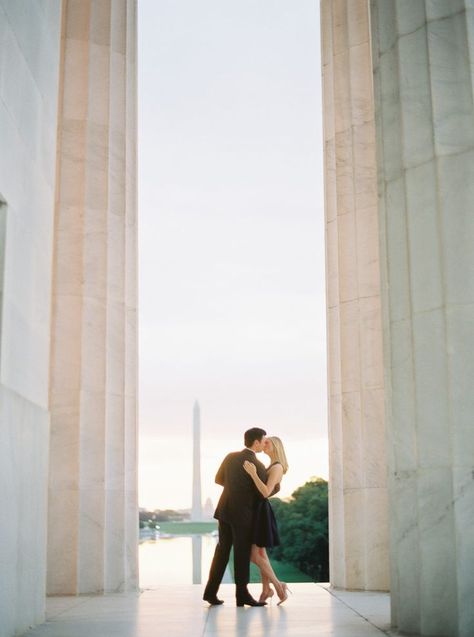 Engagement Photo Makeup, Washington Dc Engagement Photos, Dc Wedding Photos, Dc Engagement Photos, Dc Photography, Dc Engagement, Engagement Pictures Poses, Houston Wedding Photographer, Lincoln Memorial