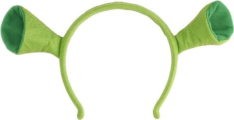 Amazon.com: Playmates Shrek Forever After: Shrek Ears : Toys & Games How To Make Shrek Ears, Shrek Ears, Shrek Rave, Shrek Party, Diamond Comics, Wear Green, Star Images, Shrek, Toys Games