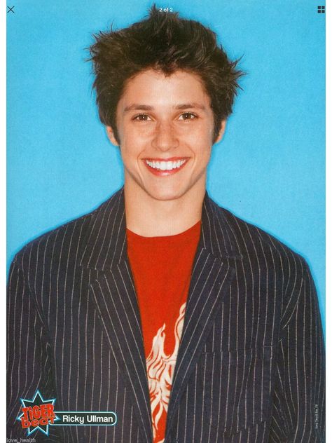 Ricky Ullman (Tiger Beat) Ricky Eyeliner, Ricky Ullman, Raviv Ullman, Ricky Motorcycle, Ricky Whittle American Gods, Ricky Rudd Nascar, Ricky When I Catch You Ricky Audio, Phil Of The Future, Tiger Beat