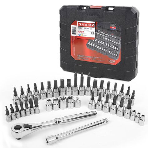 42-Piece Craftsman 1/4" & 3/8" Drive Bit & Torx Bit Socket Wrench Set $25  Free Store Pickup https://t.co/KSOyqHg7PV #Slickdeals https://t.co/P0Znie6SHK   Chris (Deal Finder) (@udealu) June 9 2018  42-Piece Craftsman 1/4" & 3/8" Drive Bit & Torx Bit Socket Wrench Set $25  Free Store Pickup https://t.co/KSOyqHg7PV #Slickdeals https://t.co/P0Znie6SHK Craftsman Tools, Socket Wrench Set, Super Sets, Socket Wrench, Phillips Screwdriver, Socket Wrenches, Hex Key, Wrench Set, Socket Set