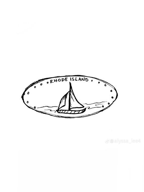 Rhode Island Tattoo, Penny Tattoo, Pressed Pennies, Island Tattoo, Lucky Penny, Simplistic Tattoos, Piercing Tattoo, Cute Tattoos, Rhode Island