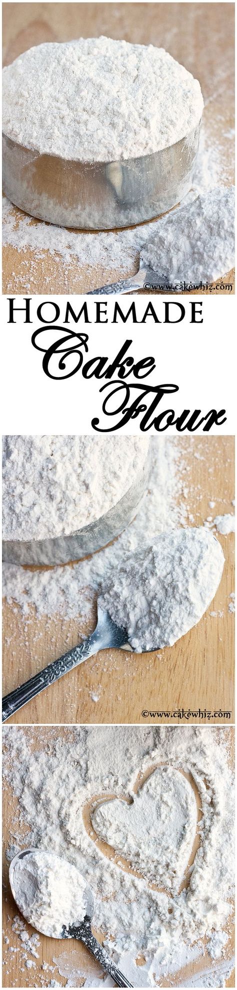 Cake flour is expensive. Learn to make CAKE FLOUR at home with just 2 ingredients! From cakewhiz.com Homemade Cake Flour, Make Cake Flour, Baking Hacks, Bake Cake, Diy Cooking, Dessert Aux Fruits, Desserts Vegan, Homemade Cake, Gateaux Cake