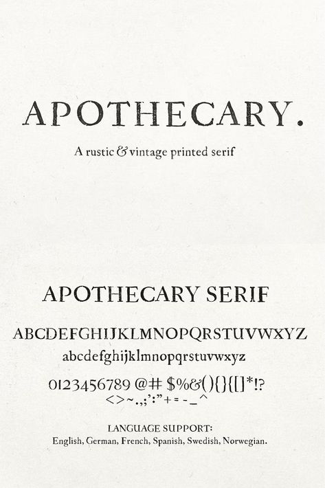 Apothecary Graphic Design, Apothecary Font, Modern Apothecary Aesthetic, Apothecary Branding, Apothecary Aesthetic, Ethereal Garden, Apothecary Style, Font Ideas, Medicine Woman