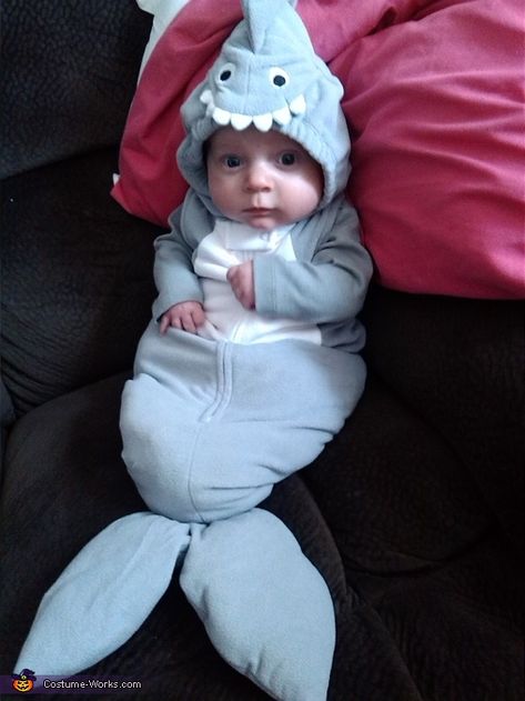 Shark Baby Costume - Reese Shark Baby Costume, Shark Costume, Baby Boy Halloween, Baby Kostüm, Cool Baby, Boy Halloween Costumes, Halloween Costume Contest, Halloween Boys