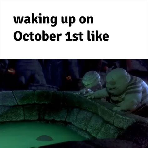 October Meme, October Memes, Morning Memes, Halloween Memes, 1 October, 80s Horror, Hello October, Horror Lovers, October Halloween