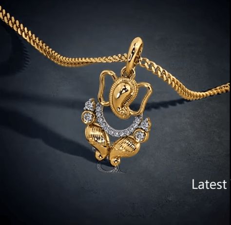 God Pandent, Gold Bracelet Indian, Dollar Chain, Hindu Jewelry, Ruby Necklace Designs, Gold Pendants For Men, Ganesh Pendant, Bracelet Indian, Jewelry Necklace Simple