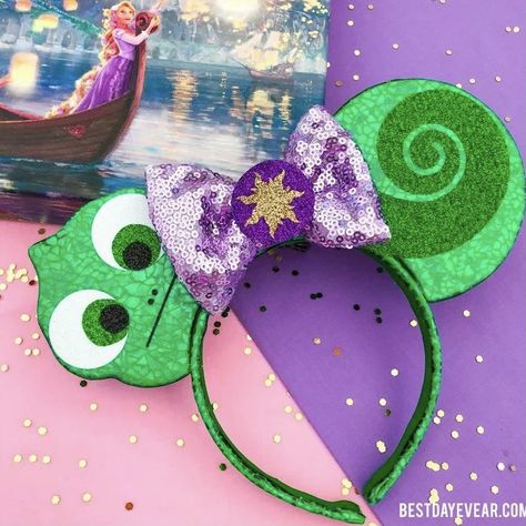 Tangled Mickey Ears, Tangled Ears, Christmas Toy Story, Ear Ideas, Rapunzel Birthday, Rapunzel Birthday Party, Disney Bachelorette, Diy Disney Ears, Disney Ears Headband