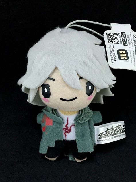 no link but I think it's on ebay :) Nagito Komaeda Plush, Nagito Plush, Danganronpa Plush, Danganronpa Merch, Komaeda Nagito, Anime Plushies, Ita Bags, New Danganronpa V3, Ita Bag