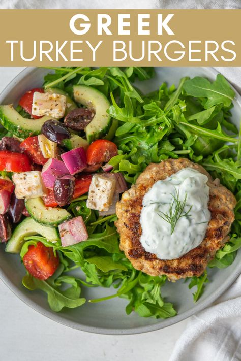 Turkey Feta Burgers, Greek Burgers, Feta Burgers, Greek Burger, Best Turkey Burgers, Zucchini Burger, Greek Turkey, Turkey Patties, Greek Turkey Burgers