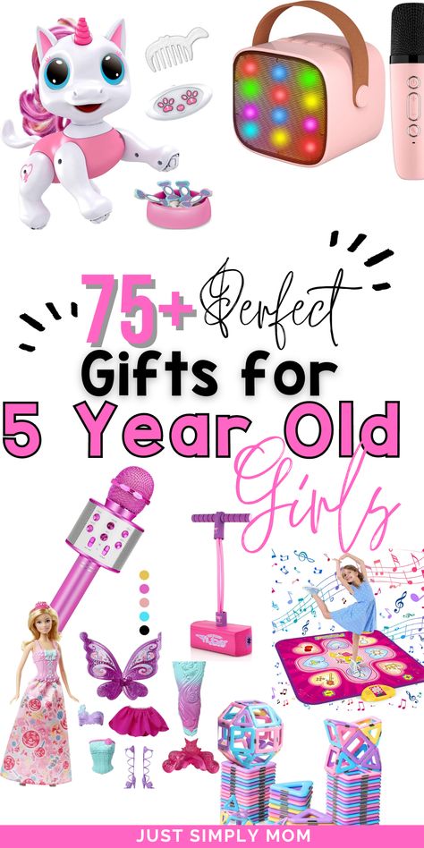 Five Year Old Christmas Gifts, Top Toys For Girls, 5th Birthday Girls, Christmas Presents For Girls, Birthday Presents For Girls, Top Christmas Gifts, Good Birthday Presents, Presents For Girls, Bday Girl