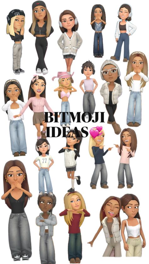 App: Snapchat😽 Snapchat Ideas For Snaps, Reasons To Get Snapchat, Snapchat Public Profile, Snap Outfits, Cute Snapchat Bitmoji Ideas, Bitmoji Fits, Snapchat Profile, Snapchat Avatar, Bitmoji Ideas