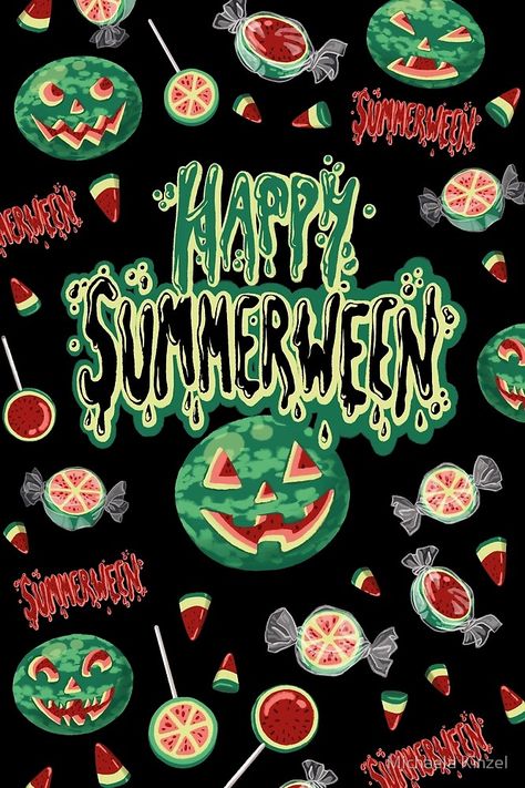 Happy Summerween! Halloween im Sommer von Michaela Kinzel Helloween Wallpaper, Gravity Falls Art, Fall Wallpaper, Samhain, Halloween Wallpaper, Hallows Eve, Painted Pumpkins, Halloween Horror, Gravity Falls