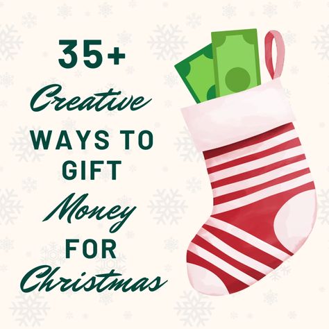 35+ Very Creative Ways to Give Money for Christmas - Holidappy Ways To Wrap Christmas Gifts, Christmas Wrapping Ideas For Kids, Creative Christmas Wrapping Ideas, Lottery Tree, Creative Ways To Gift Money, Wrapping Ideas For Kids, Ways To Gift Money, Creative Christmas Wrapping, Wrap Christmas Gifts