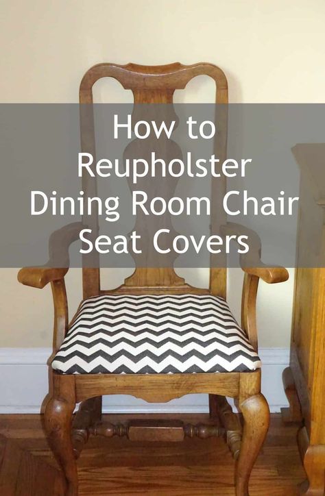 Dining Room Chairs Diy, Reupholster Dining Room Chairs, Dining Chair Makeover, Recovering Chairs, Chair Seat Covers, Reupholster Chair Dining, Dining Chair Seat Covers, Dining Room Chair Cushions, Dining Room Chair Covers