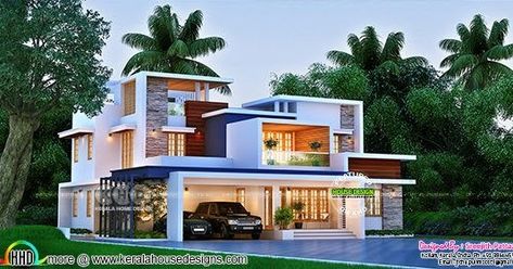 House Desine, Double Storey House Design, Creating Reality, Smallest House, Nice Houses, Car Porch, Two Story House Design, Spa Furniture, Kerala House