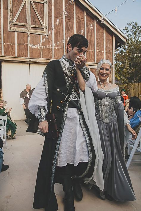 Fantasy Wedding Clothes Male, Medieval Wedding Outfit Men, Fantasy Male Wedding Outfit, Fantasy Groomsmen, Medieval Wedding Groom Outfit, Fae Wedding Groom, Pagan Groom Attire, Medieval Wedding Groom, Elven Wedding Groom