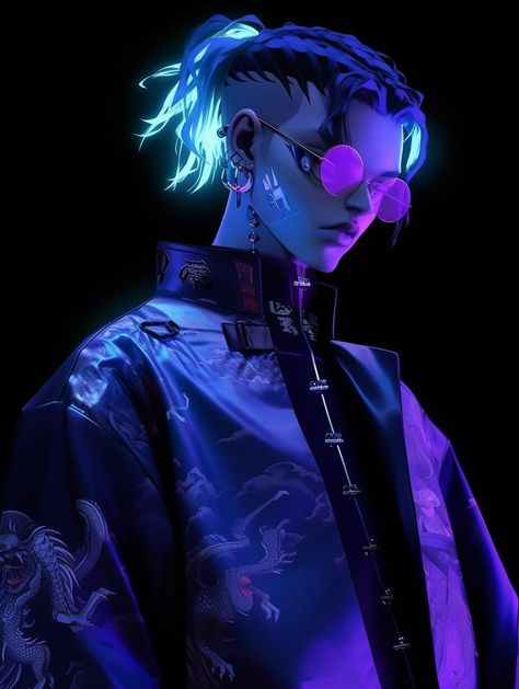 Cyberpunk Butterfly, David Yang, Cyberpunk Boy, Cyberpunk Character Art, Cyberpunk Male, Cyberpunk Rpg, Sci Fi Fashion, Cute Funny Pics, Cyberpunk City