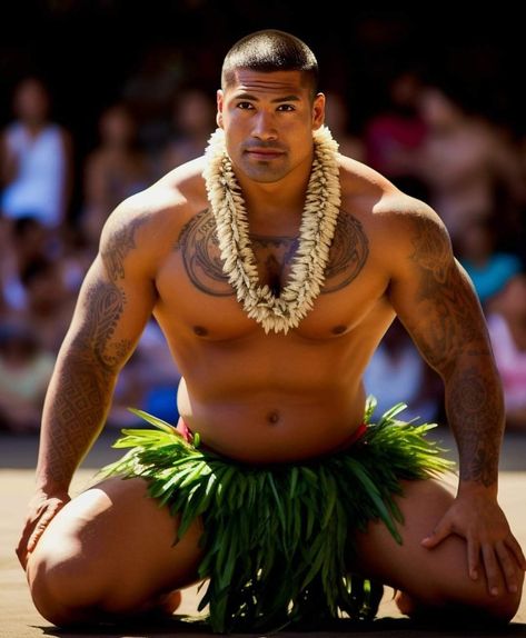 Warrior Reference Male, Samson Lee Fiji, Polynesian Man, Hawaii Men, Maori Men, Polynesian Character Design, Hawaiian Man, Pacific Islander Men, Samoan People