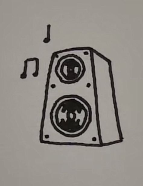 Music Sketches Doodles, Cute Music Notes Drawings, Punk Drawings Easy, Grunge Simple Drawings, Rock N Roll Doodles, Emo Doodles Easy, Sketchbook Ideas Music, Punk Doodles Easy, Deftones Drawing Easy