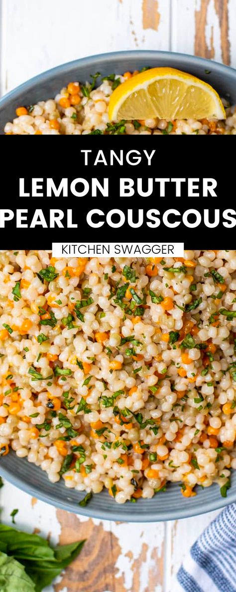 Pearled Couscous Recipes Dinner, Chickpeas And Couscous, Pearlized Couscous Recipes, Pearl Couscous Recipes With Shrimp, Lemon Pearl Couscous Recipes, Crockpot Couscous Recipes, Garlic Pearl Couscous Recipes, Cous Cous Side Dish Recipes, Orange Couscous Recipes