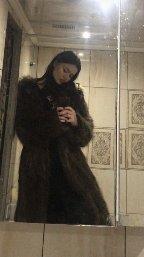 Brown Fur Coat Outfit, Lia Morelli, Deception Trilogy, Fire Fits, Old Money Aesthetic, Winter Aesthetic, After Dark, Winter Looks, Fashion Inspo Outfits