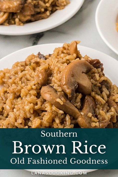 Called brown rice only because of the color of the finished dish, Southern Brown Rice is an easy side that goes well with a variety of entrees. It often shows up at potlucks and covered dish suppers throughout the South. Seasoned Brown Rice Recipes, How To Make Brown Rice, Brown Rice Recipes Easy, Rice In Crockpot, Brown Rice Recipe, Kid Approved Meals, Brown Rice Recipes, Brown Rice Casserole, Easy Rice Recipes