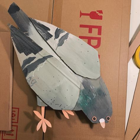 Cheryl Cochran (@cardboardsea) • Foton och videor på Instagram Making Time For Yourself, 3d Inspiration, Cardboard Sculpture, Ark Survival Evolved, Upcycled Art, Time For Yourself, 3d Studio, Cardboard Art, The Creative Process