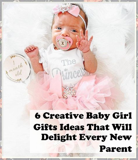 Discover the perfect baby girl gifts with our curated list of 6 creative ideas that will delight every new parent. From personalized keepsakes to adorable outfits, these thoughtful presents are sure to bring joy and smiles. Whether you're celebrating a baby shower or welcoming a new arrival, our unique suggestions will inspire you to find something special. Explore these delightful gift ideas that blend practicality with charm for every baby girl. Creative Baby Shower Gift Ideas, Baby Girl Gift Ideas, Unique Baby Girl Gifts, Creative Baby Shower Gifts, Gift For Baby Girl, Adorable Outfits, Personalized Baby Girl, Make Her Smile