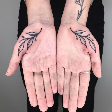 Hand Palm Tattoos, Palm Size Tattoos, Thumb Tattoos, Palm Tattoos, Hand Tats, Tattoo Prices, Hand Palm, Tattoo Videos, Aesthetic Tattoo