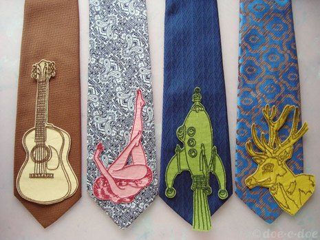 How To: Make a DIY Geek Power Tie (from Scratch) Vintage Embroidery Transfers, Geek Diy, Diy Tie, Tie Pattern, Embroidery Transfers, Paper Embroidery, Custom Ties, Pattern Library, Sewing Design