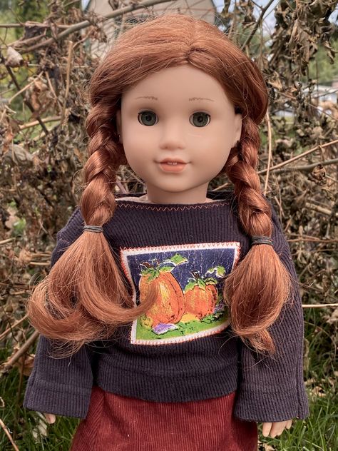 American Girl Dolls Aesthetic, American Girl Doll Aesthetic, Ag Doll Hairstyles, Ag Photography, Ag Doll Crafts, Red Hair Green Eyes, American Girl Doll Hairstyles, American Girl Doll Samantha, Doll Aesthetic