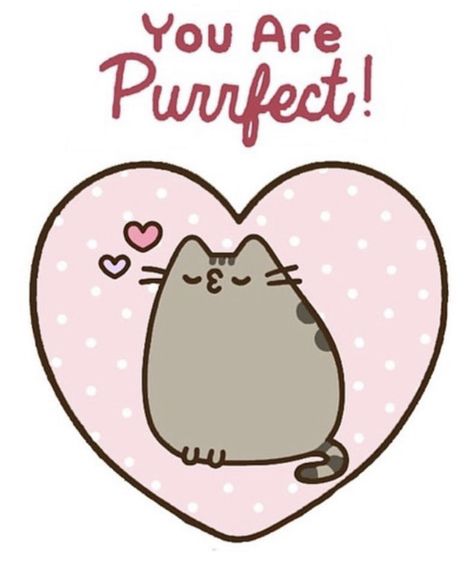 Pusheen Valentines, Pusheen Love, Kawaii Valentine, Pusheen Plush, Pusheen Cute, Pusheen Cat, Cat Icon, Kawaii Design, I Love Mom