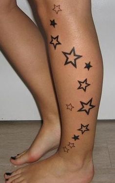 Cliche Tattoo, Best Star Tattoos, Tattoos Infinity, Filipino Tattoos, Star Tattoo Designs, Meaningful Tattoos For Women, Inspiration Tattoos, Small Meaningful Tattoos, Tattoos Geometric