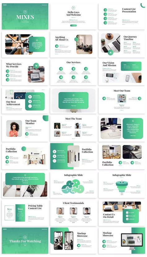 Clean Business Google Slide Template Slides Presentation Design, Business Model Template, Typography Logo Fonts, Business Case Template, Google Slide Templates, Ppt Free, Wayfinding Signs, Company Presentation, Product Template