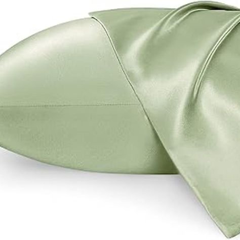 Call me crazy but I love traveling with my Satin Pillowcase so can get the best night sleep no matter where I am. Satin Pillow Cases Set of 2 with Envelope Closure, Similar to Silk Pillow Cases, Gifts for Women Men Silk Pillow Cases, Satin Pillow, Satin Pillowcase, Night Sleep, Silk Pillow, Silk Pillowcase, Good Night Sleep, For Hair, Sage Green