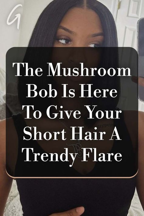 Here we are again, having impulsively chopped our hair into a trendy bob and not knowing how to style it. #mushroombob #bob #haircut #hairstyles #shorthair Mushroom Bob, Trendy Bob, Mushroom Hair, Cute Name, Long Pixie Cuts, Bouncy Hair, Lob Haircut, Long Pixie, Voluminous Hair