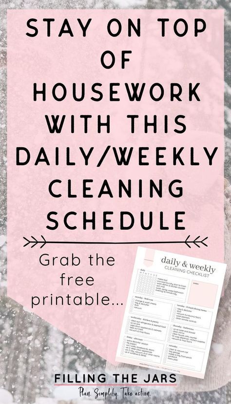 Daily Weekly Chores, House Cleaning Routine Checklist, Clean Your House In A Week, Days Of The Week Chores Daily Cleaning, Cleaning Schedules Weekly, Daily Chores To Keep House Clean Simple, Cleaning Routine Schedule Free Printable, One Day Cleaning Schedule, Day By Day Cleaning Schedule