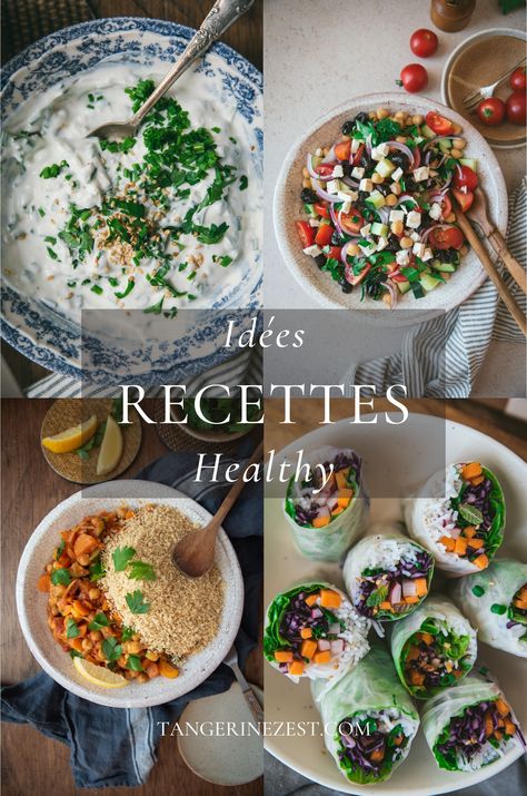 20 Idées recettes de repas healthy faciles et rapides Batch Cooking Healthy, Plat Healthy, Batch Cooking, Album Photo, Veggie Recipes, Diner, Nutrition, Healthy Recipes